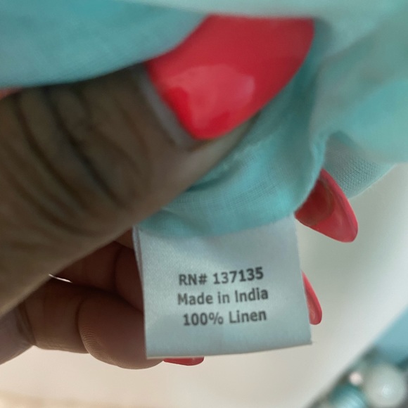 #25 BELLA TU Linen Dress size 2 - Picture 7 of 11